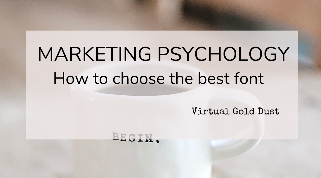 fonts marketing psychology example choosing fonts